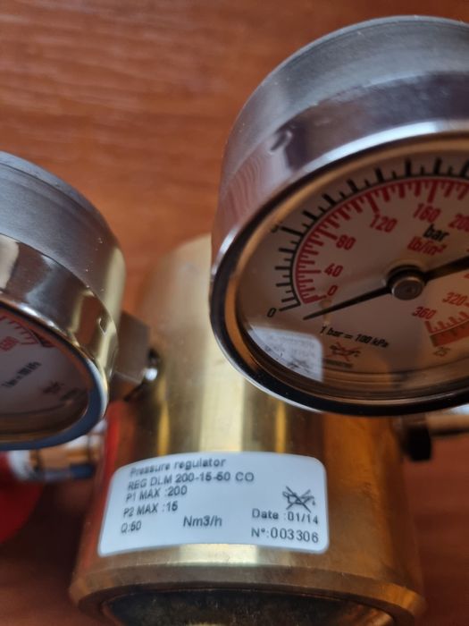 Regulator wysokiego ciśnienia Air Liquide