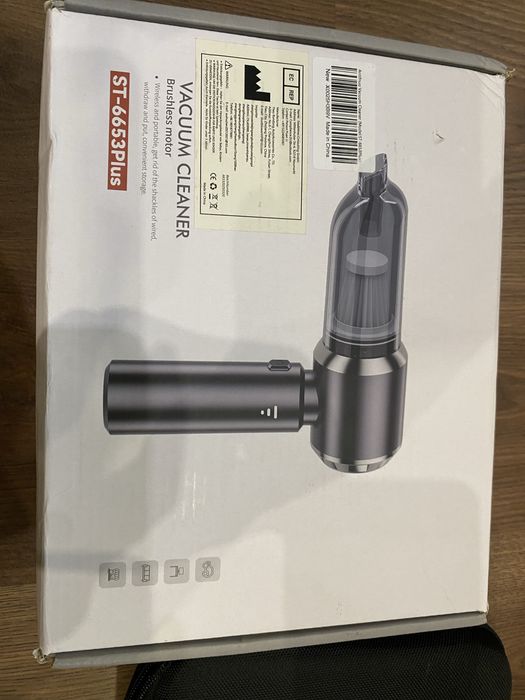 Потужний автомобільний пилосос Suitu ST-6653 Plus з Type-C 15000Па