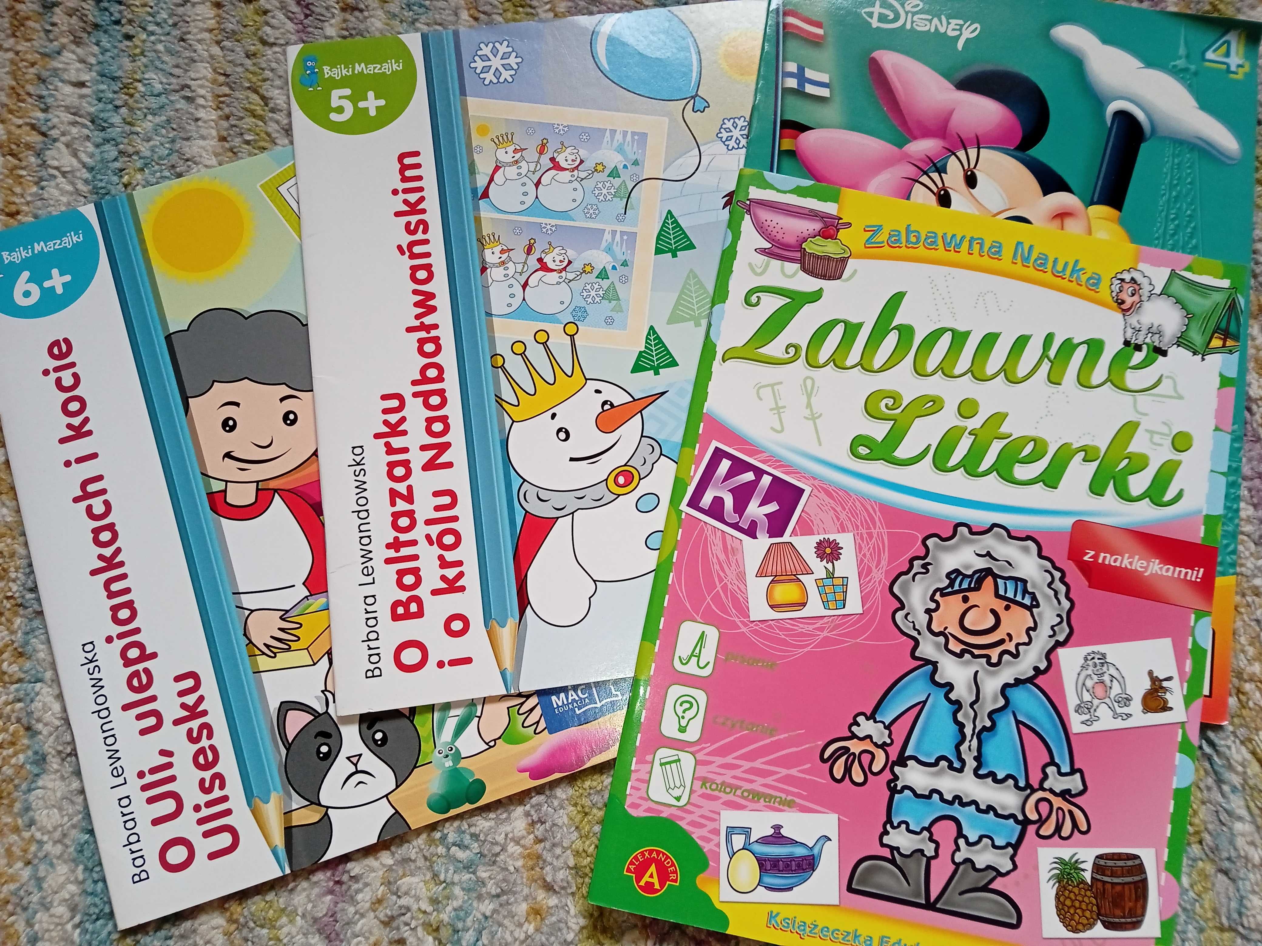 Zestaw książeczek edukacyjnych nauka czytania