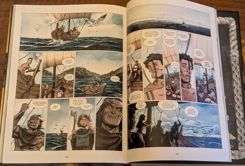 Patrick Mallet, Lionel Marty * Cienie z Thule komiks