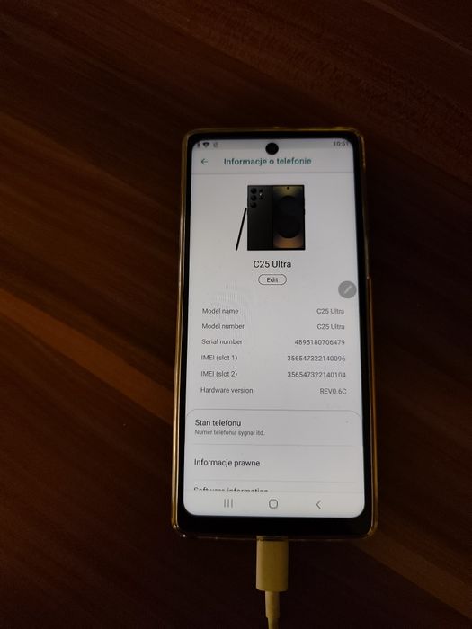 C25 ultra telefon smartfon