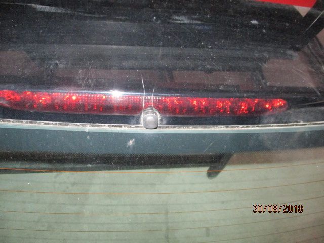 Porta da mala para Smart forfour Preta e cinza