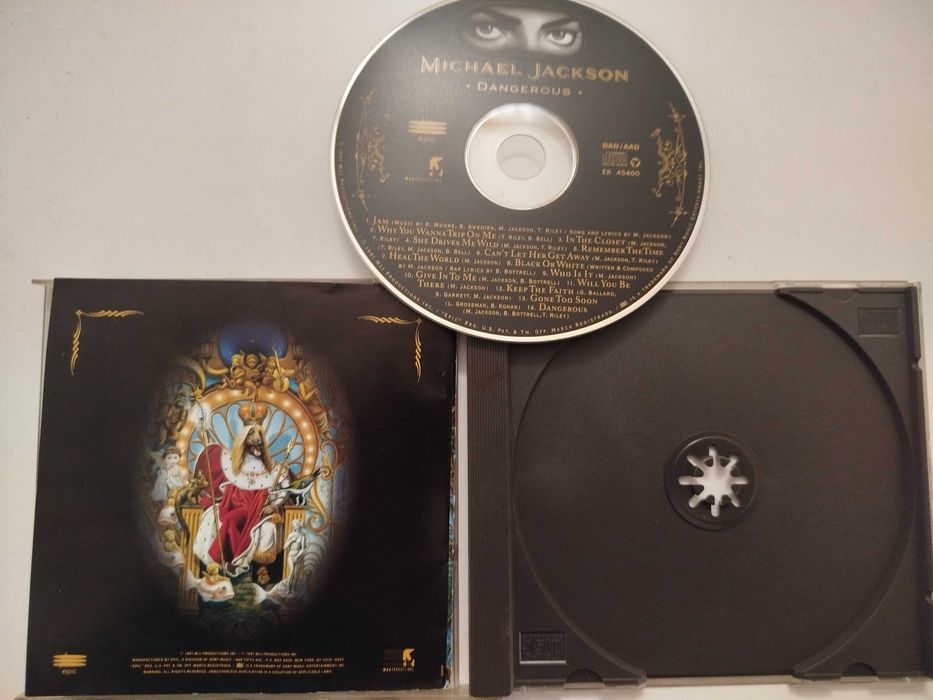 Michael Jackson Dangerous CD rock pop