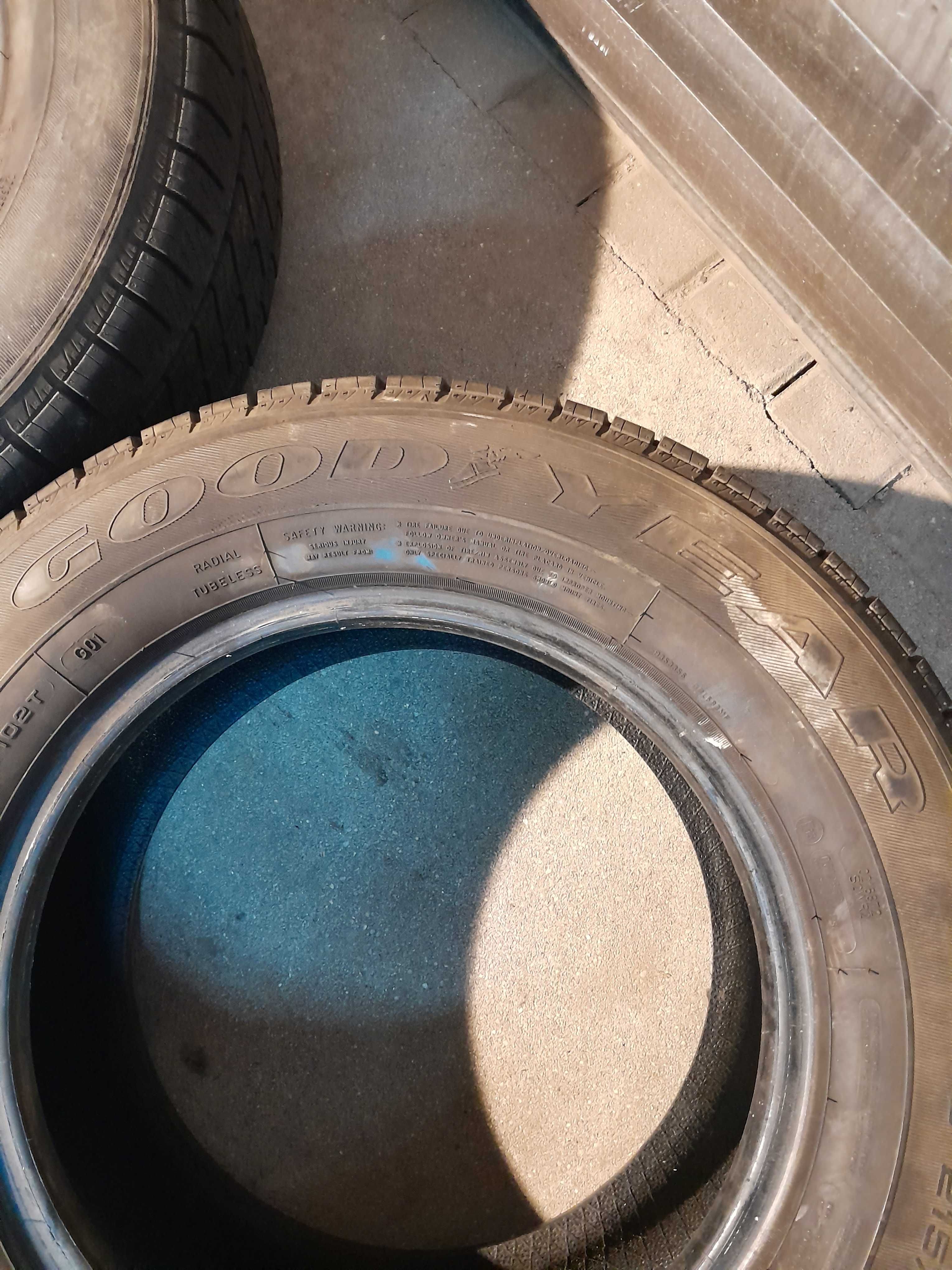 Goodyear CargoVector 215/65R15C 2018 Rok 6,5mm bieżnika