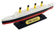 RMS Titanic – Model 3D - 269mm (1:1000) - z czarną podstawą magnet