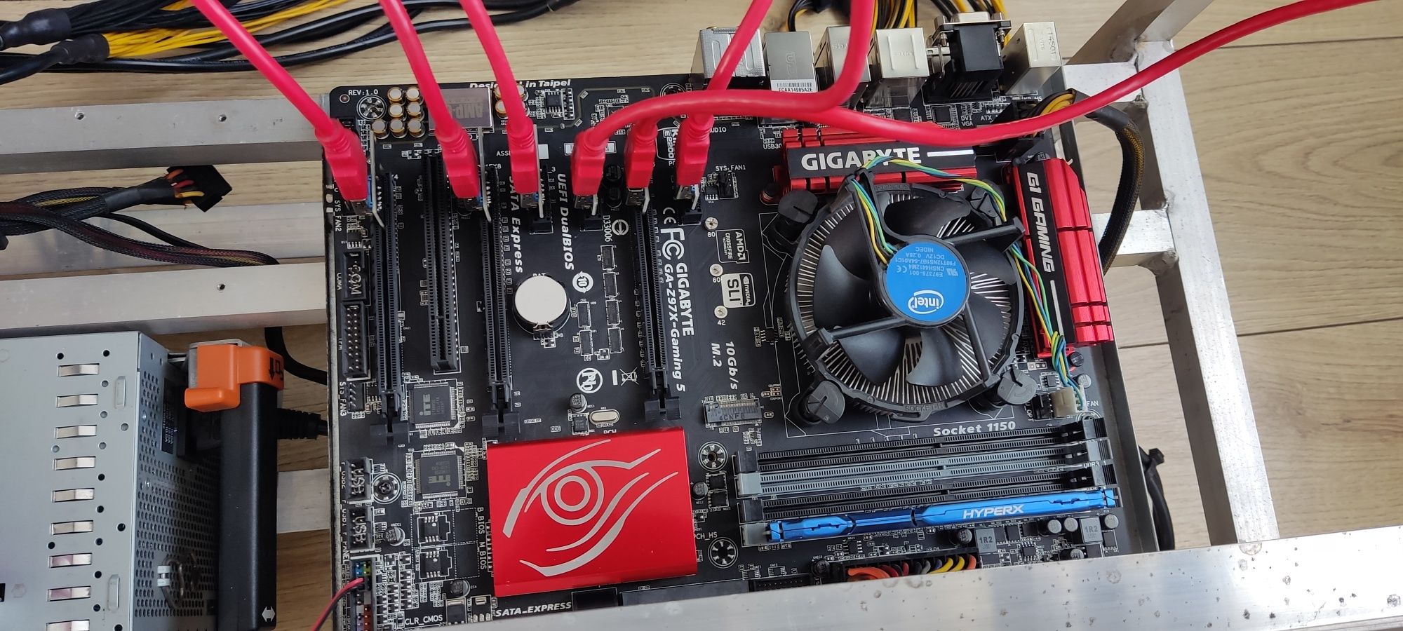 Koparka kryptowalut 6x pci-e