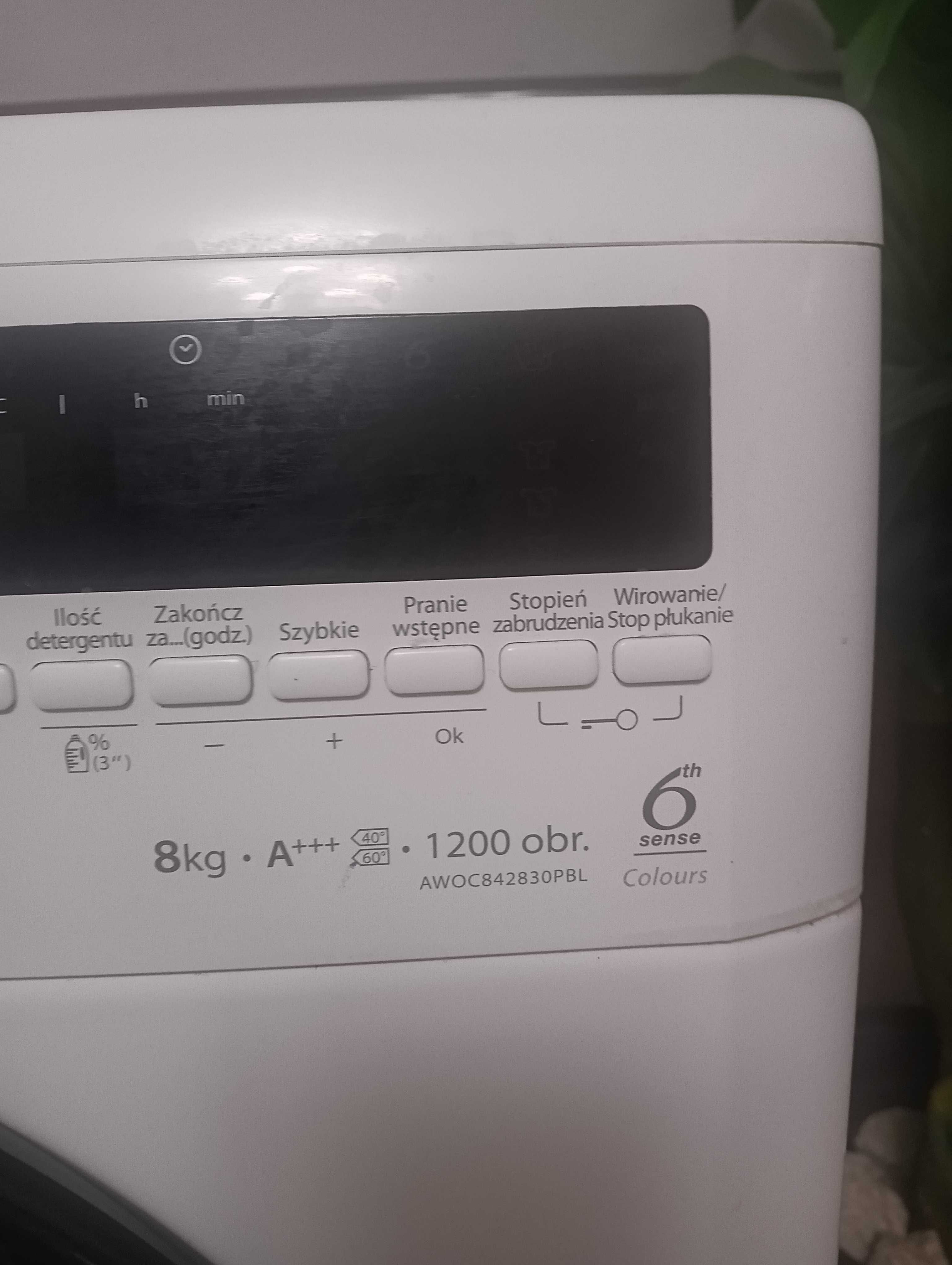 Pralka  Whirlpool AWOC842830PBL -  TYLKO CZĘŚCI !!