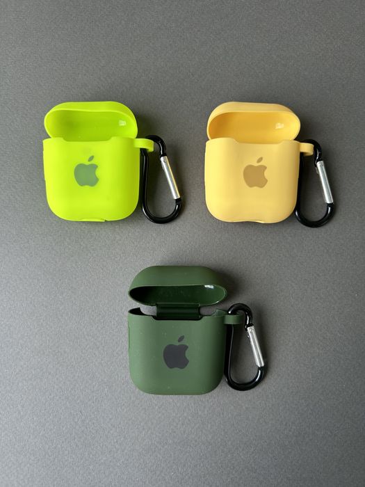 Чохол silicone case навушники Apple Airpods 2 силіконовий аірподс