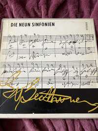 Коллекционная виниловая коллекция из 8 пластинок Бетховена