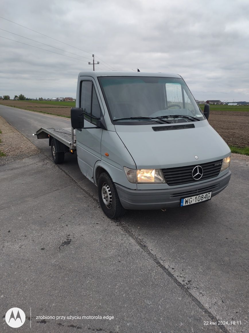 Mercedes Sprinter autolaweta 310tys km oryginał