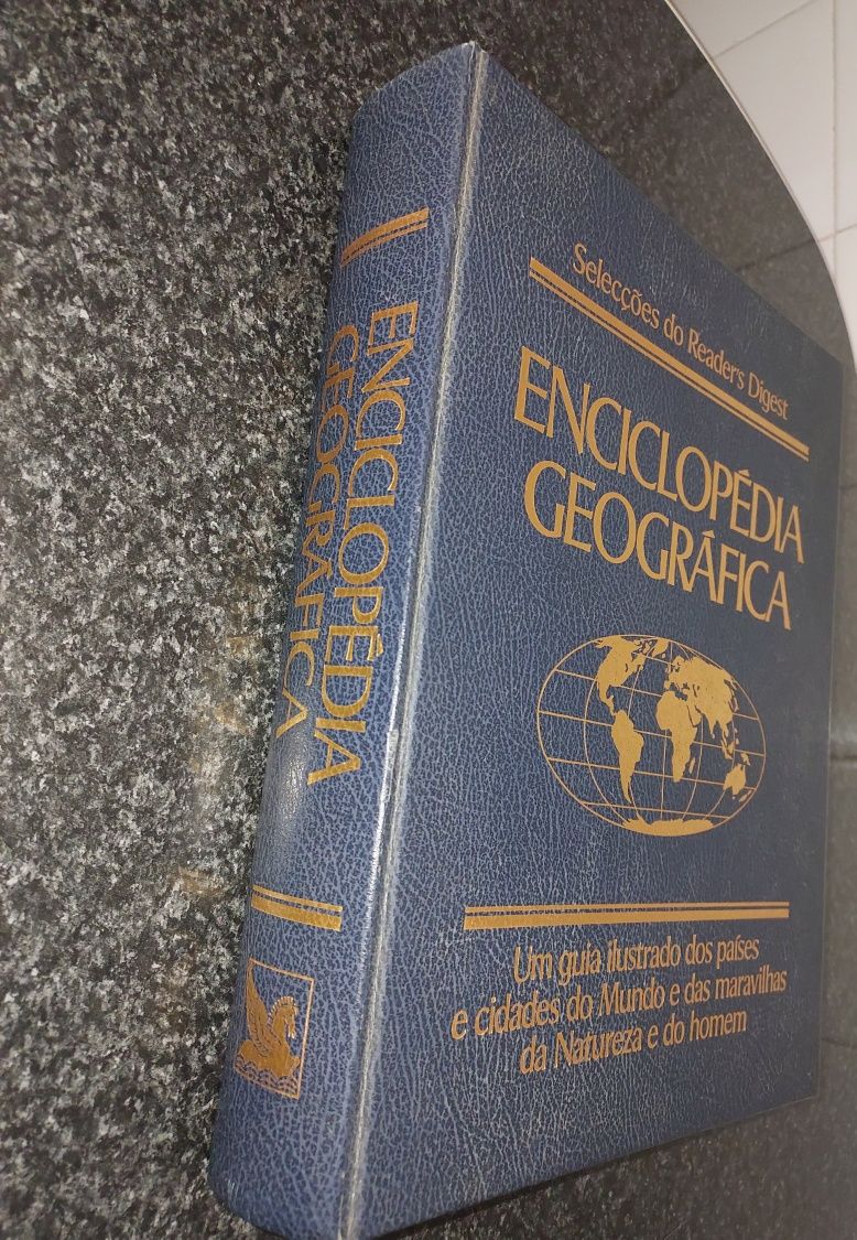 Enciclopédia Geográfica Selecções do Reader's Digest como nova,752 pag