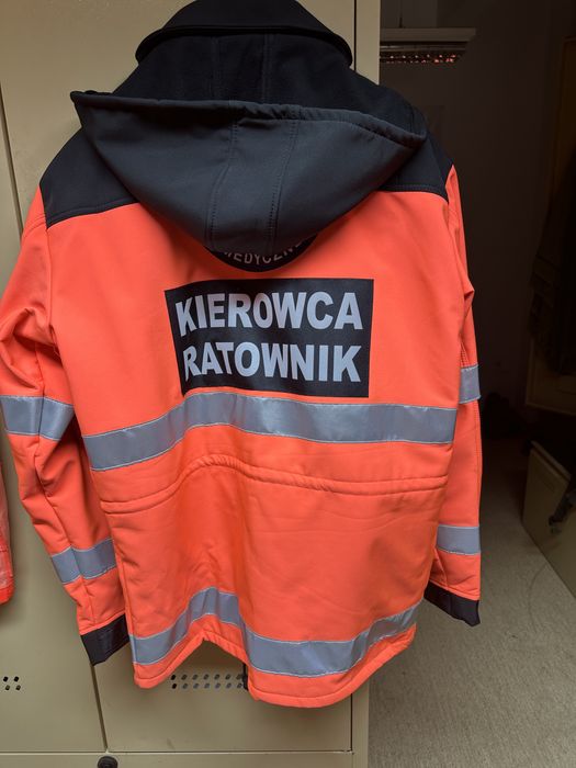 Kurtka zimowa zpolarem kierowca ratownik