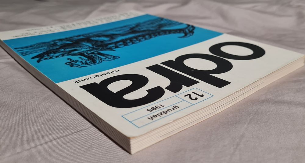 Miesięcznik Odra, grudzień 1995, Duby, Giełżyński, Kozioł, Lem