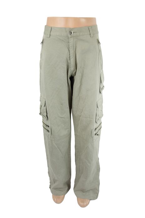 spodnie męskie bojówki beżowe energie jeans x-perience rozmiar s