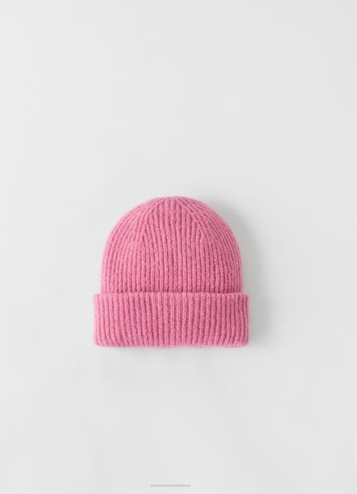 Зимова зимняя шапка шапочка для дівчинки девочки Zara