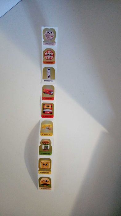 Naklejki Gang Biedroniaków - 9 szt