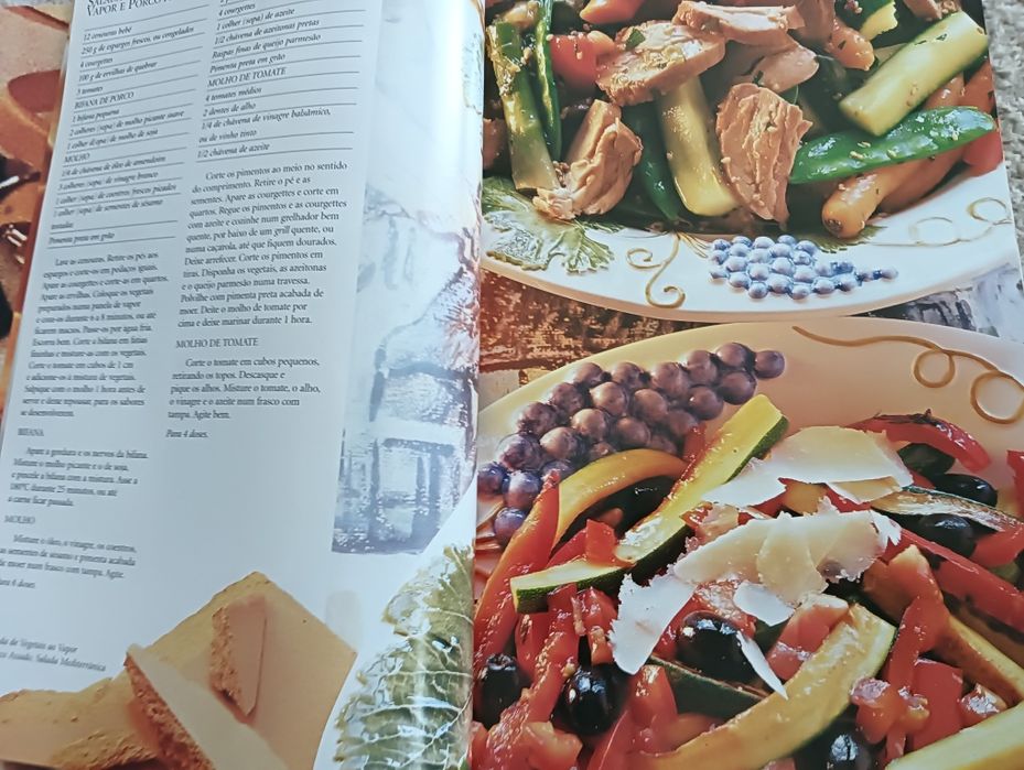 Rápido e Fácil: acepipes - sopas - saladas - doces	Como Novo