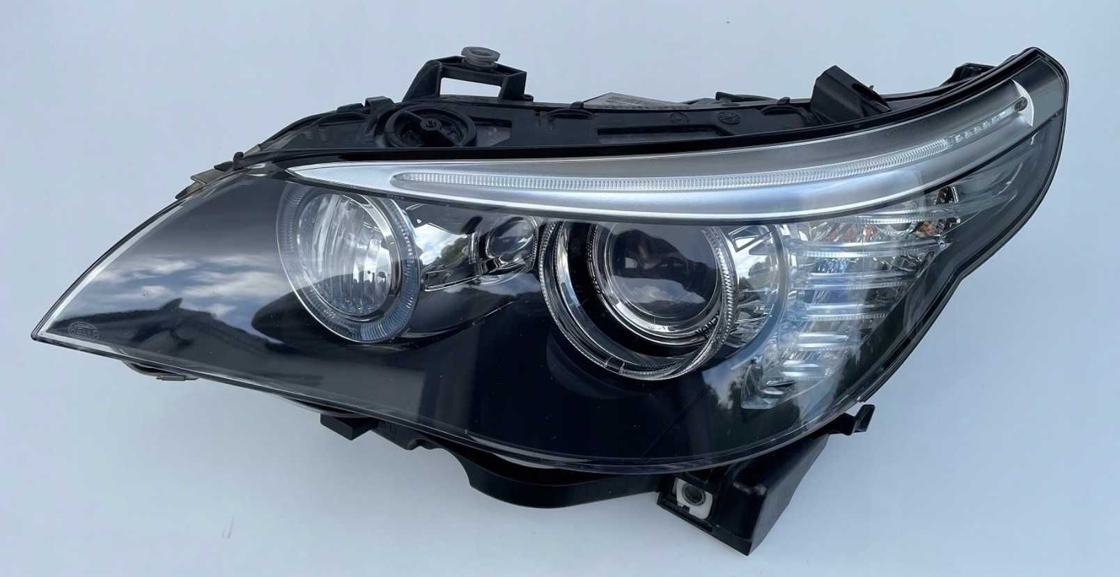 lampa BMW E60 E61 LIFT bi xenon  SKRĘTNY europa lewa