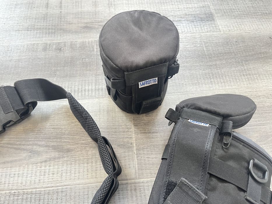 Розгрузка для фотографа, для обʼєктивів, фотосумка