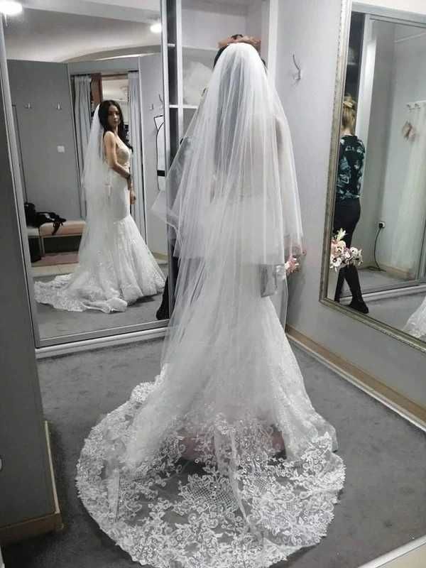 Suknia ślubna rybka syrenka Mori Lee ivory