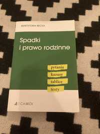 Spadki i prawo rodzinne. Pytania, kazusy, tablice, testy.