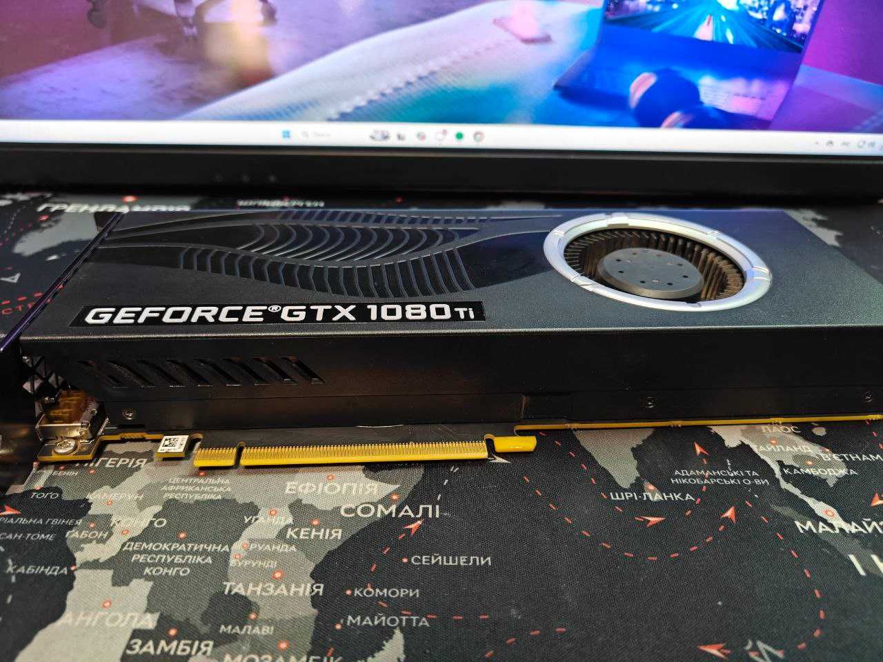 Видеокарта Nvidia GTX 1080 ti 11gb