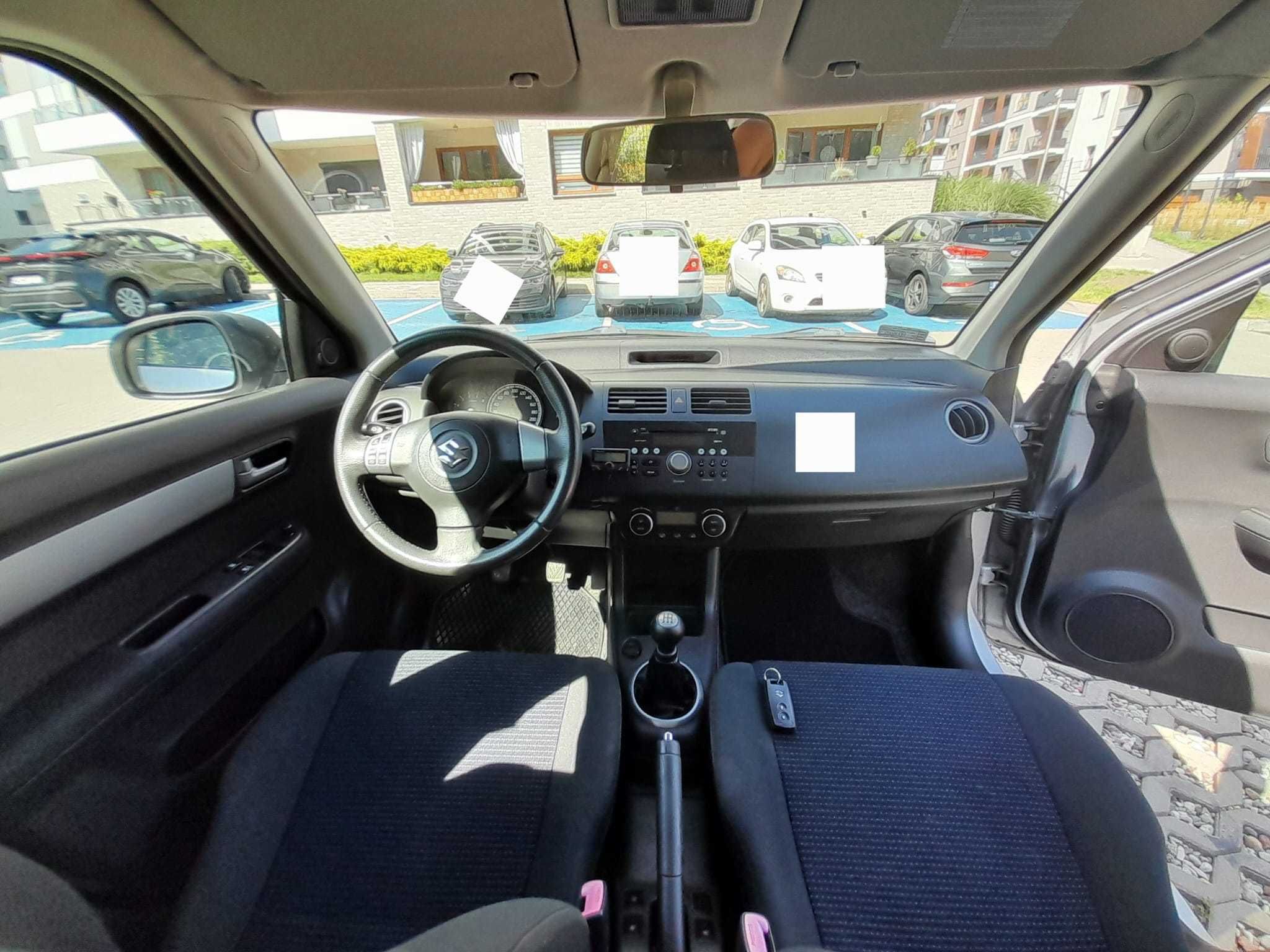 Suzuki Swift 1.5, 75kW, 105 tys., klimatyzacja, OLSZTYN