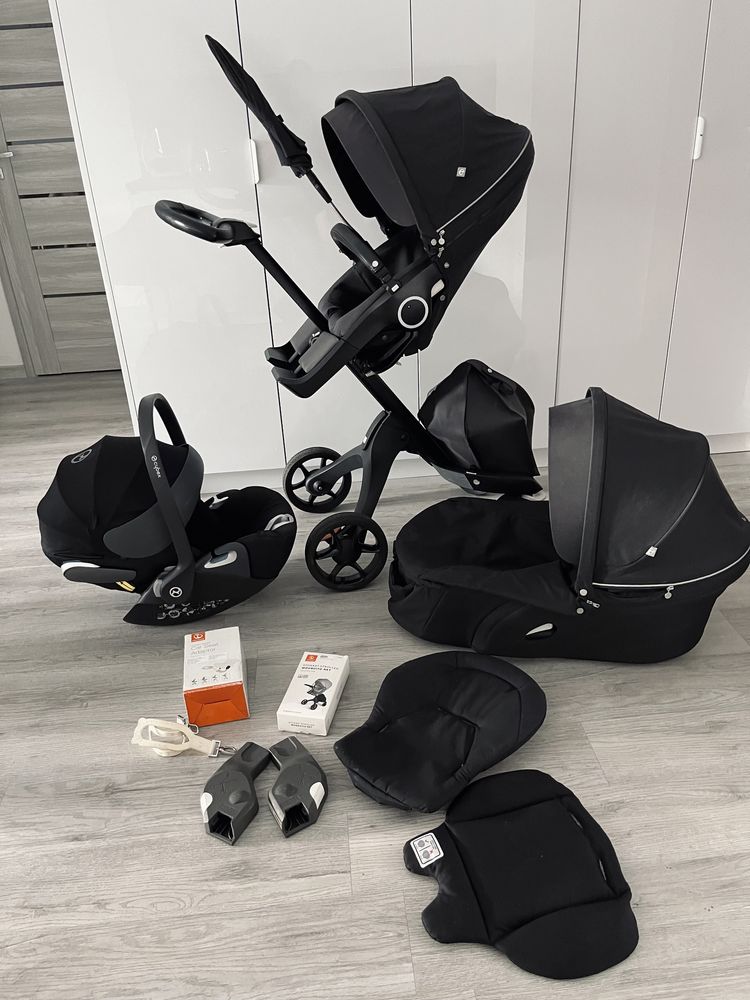 Stokke V6 3w1 fotelik cybex i akcesoria