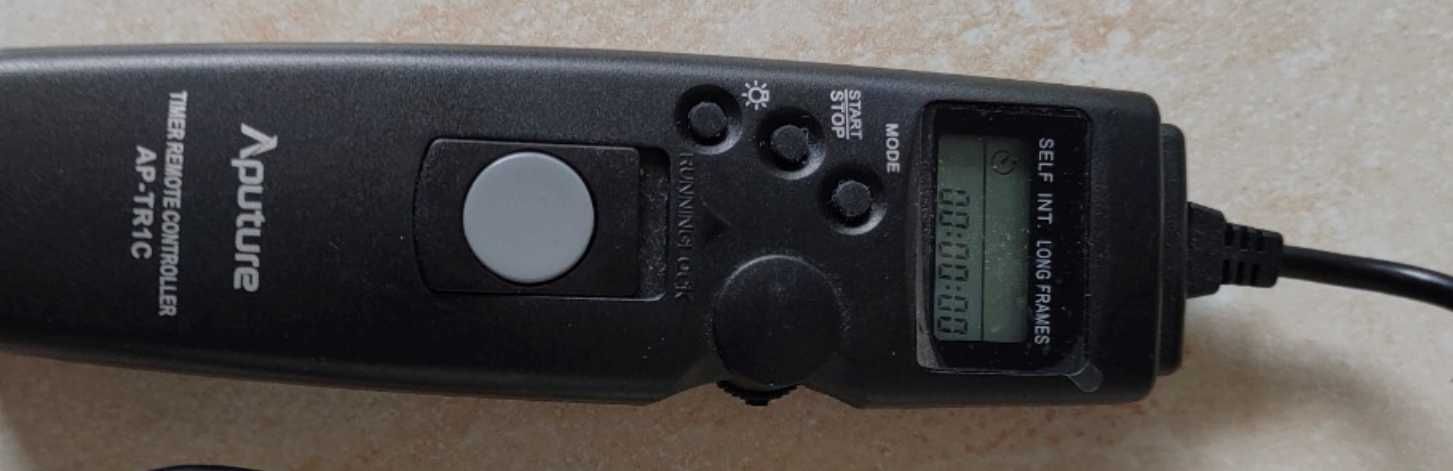 Elektroniczny wężyk spustowy do Canon - Aputure AP-TR1C interwałometr
