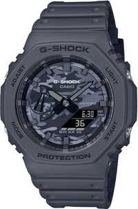 Годинник Касіо Casio G-Shock GA-2100-1 Чорні Зелені Сині Прозорі