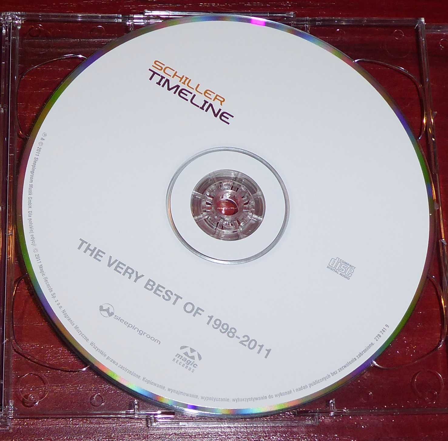 Schiller - Timeline The Very Best Of    1998  2011 CD+DVD