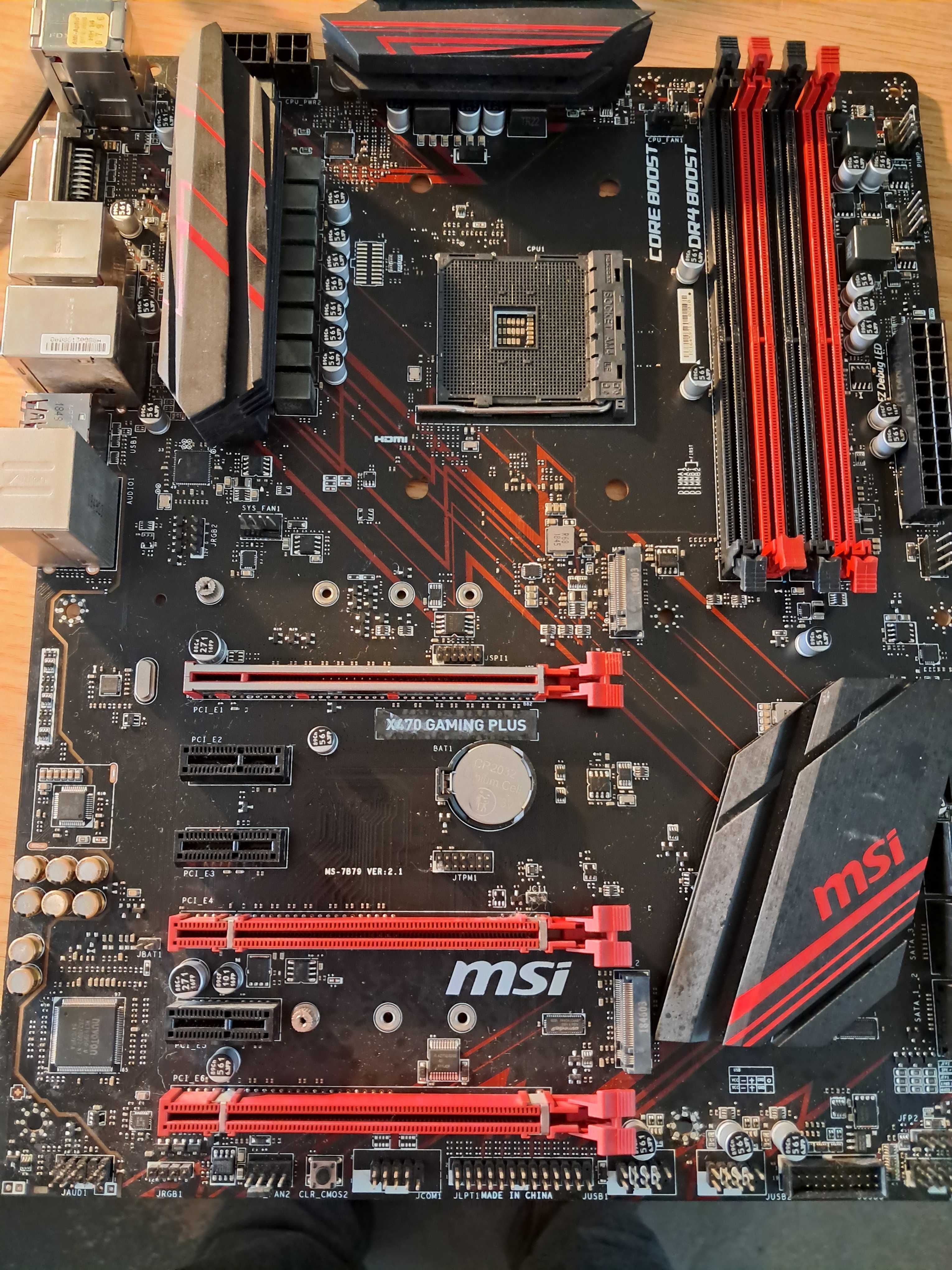 Motherboard MSI X470 Gaming Plus (Socket AM4)