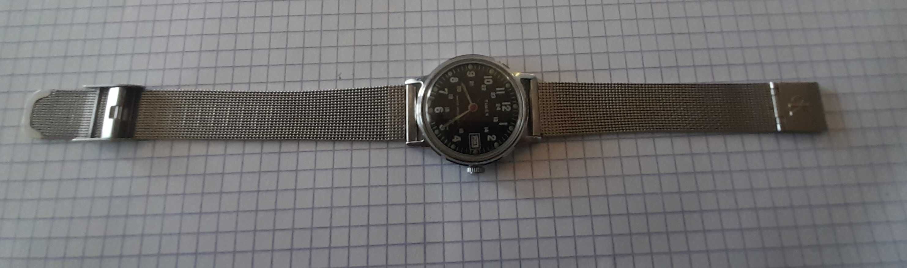 zegarek Timex Military, wojskowy sprawny mechaniczny z lat 60/70