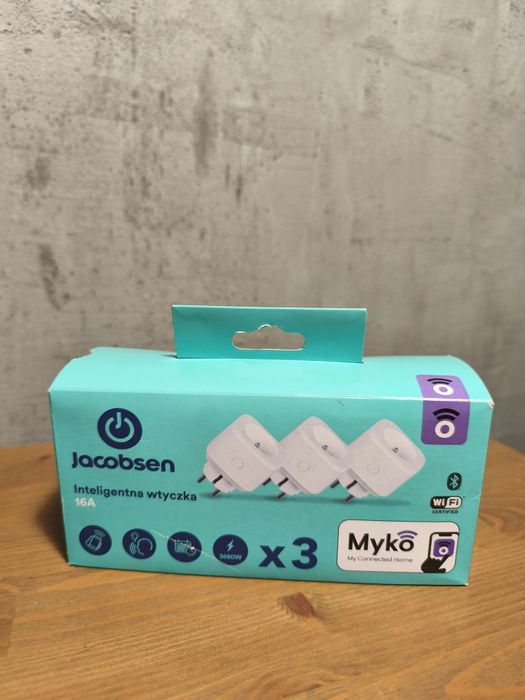 Inteligentna wtyczka Jacobsen 3sztuki