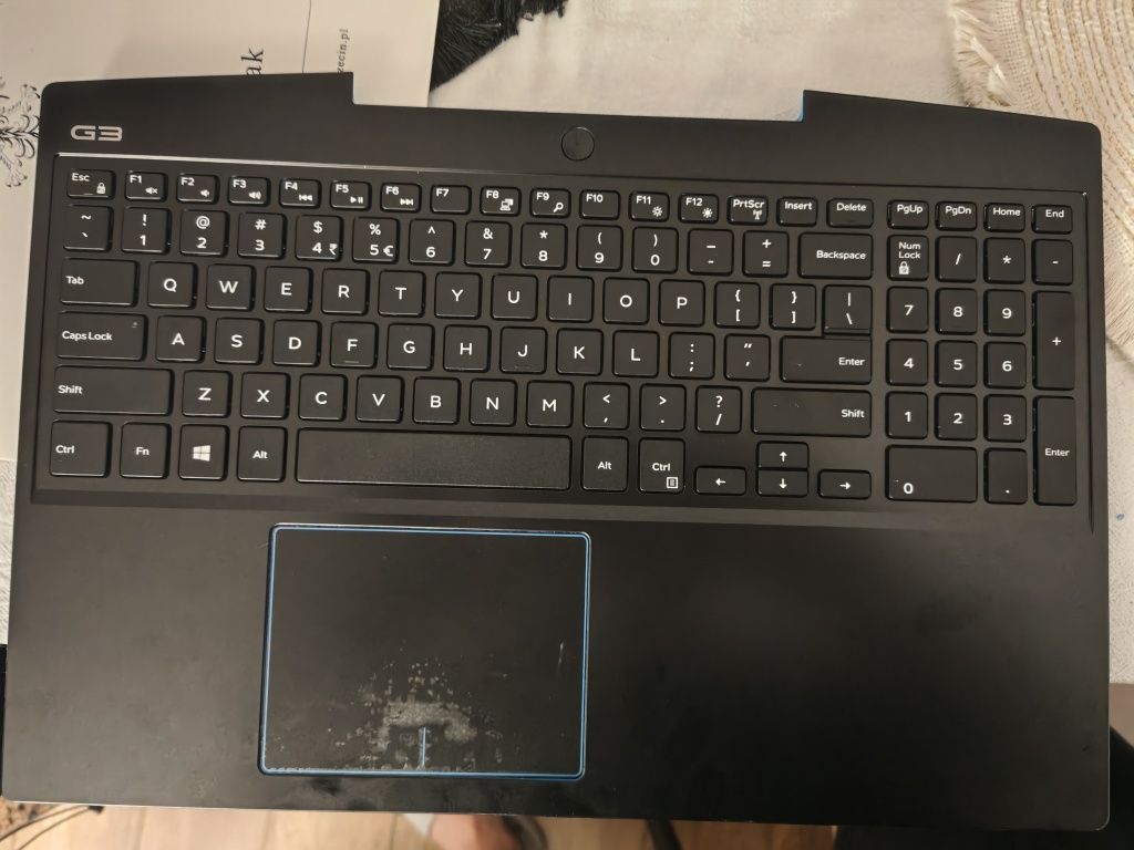 Palmrest Nowy Obudowa Dell G3 3590 Nowa plus dodatki.