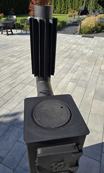 Piec EKO Piecyk Koza 8 Cegieł  Radiator Atest dopalanie spalin