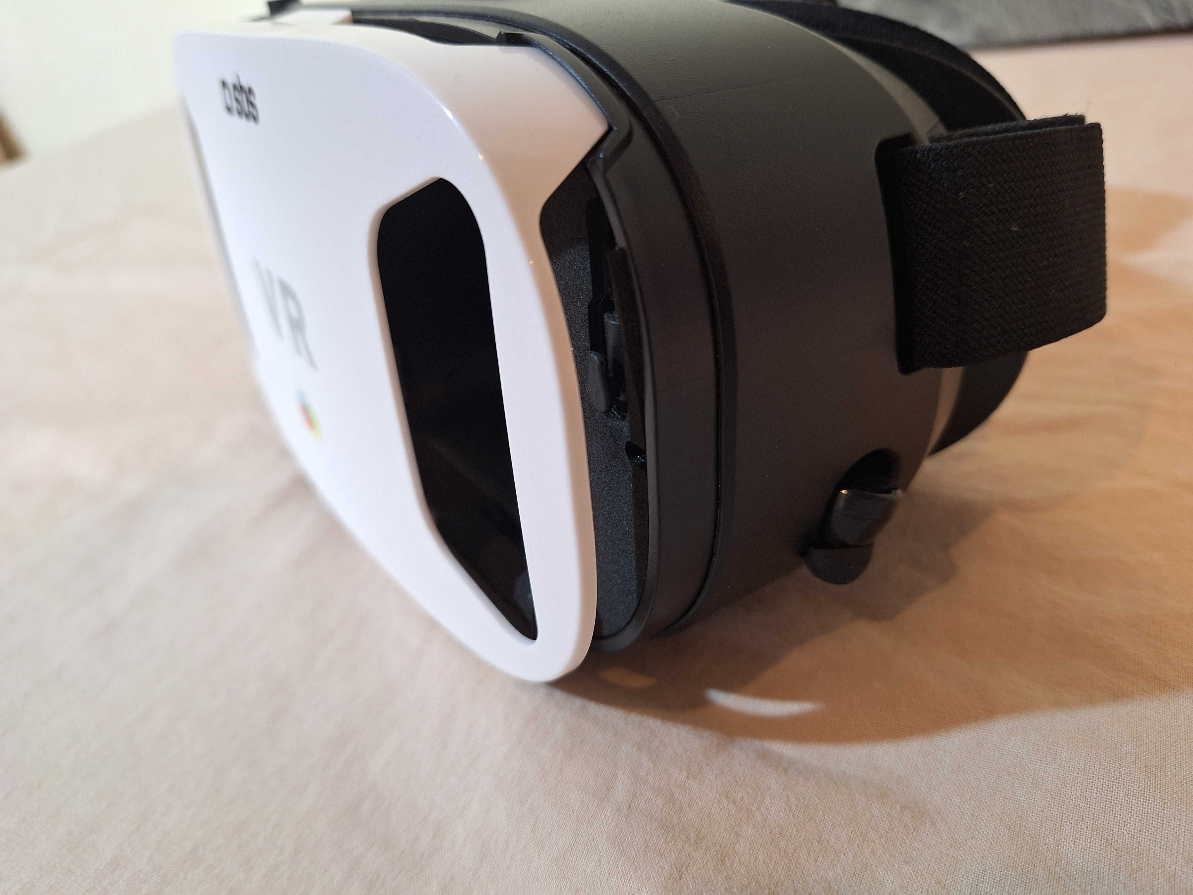 Óculos de Realidade Virtual SBS TEVREARBOX com Auriculares Branco