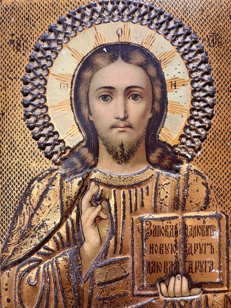 Ікона Жако метал 19 сторіччя