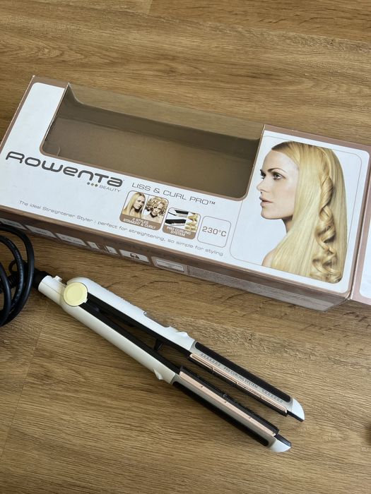 Prancha de alisar e encaracolar