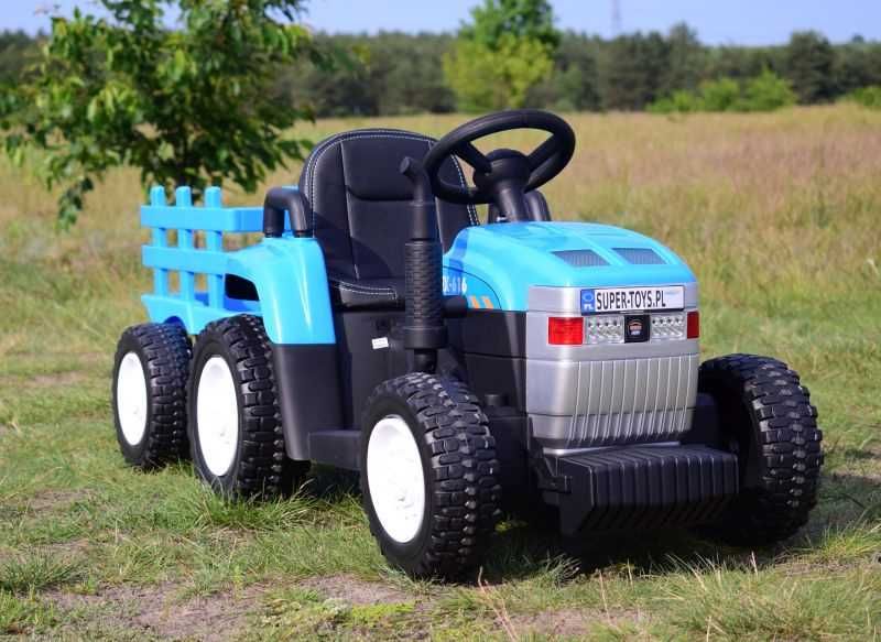 Autko DUŻY TRAKTOR NA AKUMULATOR dzieci zabawka jeździk pojazd pilot