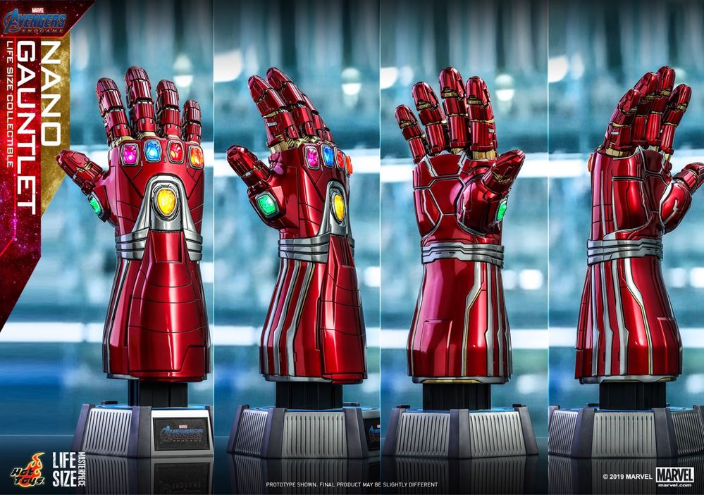 1/1 hot toys lms7 Avengers : ENDGAME – NANO GAUNTLET