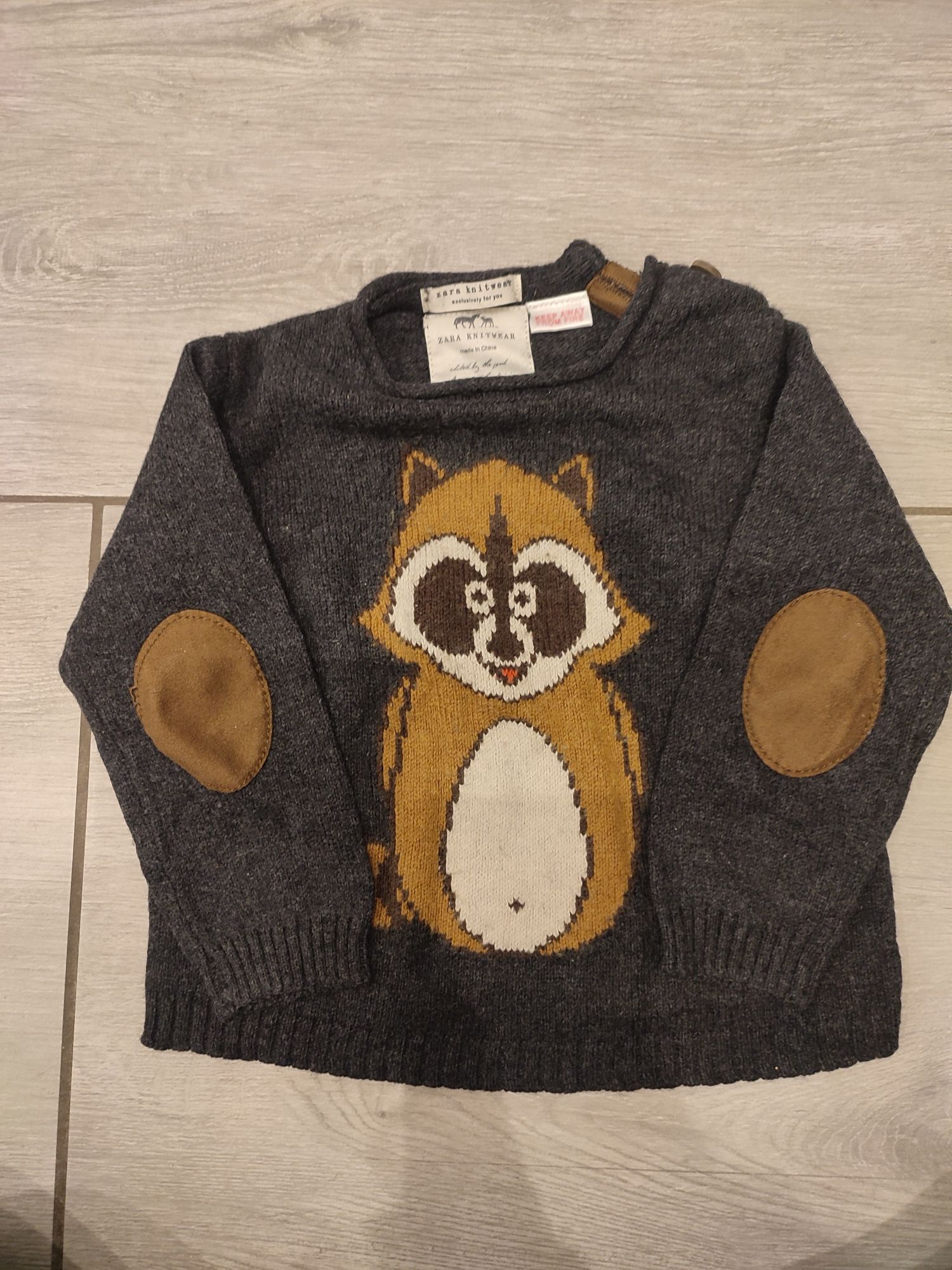 Sweterek dziecięcy Zara Knitwear 78 cm 9 - 12 mcy