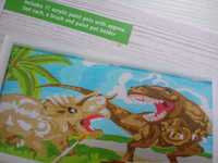Obraz do malowania po numerach  dinozaury nowy