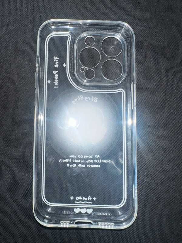 ETUI Iphone 14 pro przezroczyste