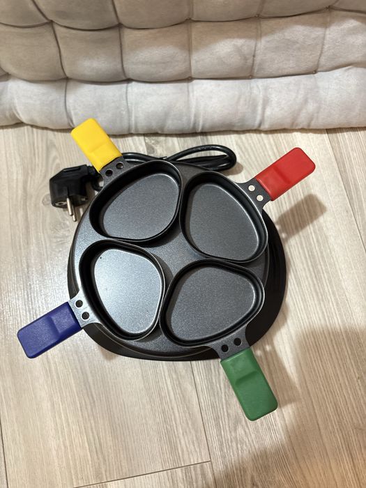 Grill do Raclette dla 4 Osób Perfectel RR 1000