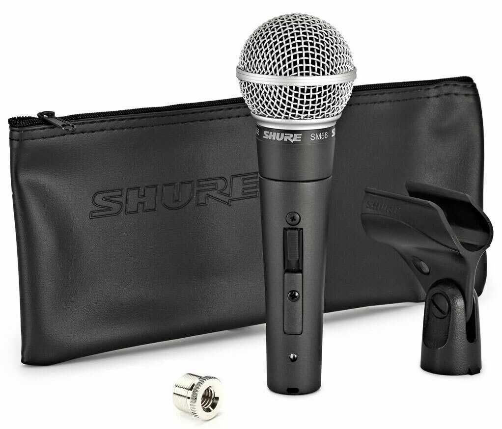 SHURE SM 58 SE вокальний мікрофон із вимикачем НОВИЙ в НАЯВНОСТІ