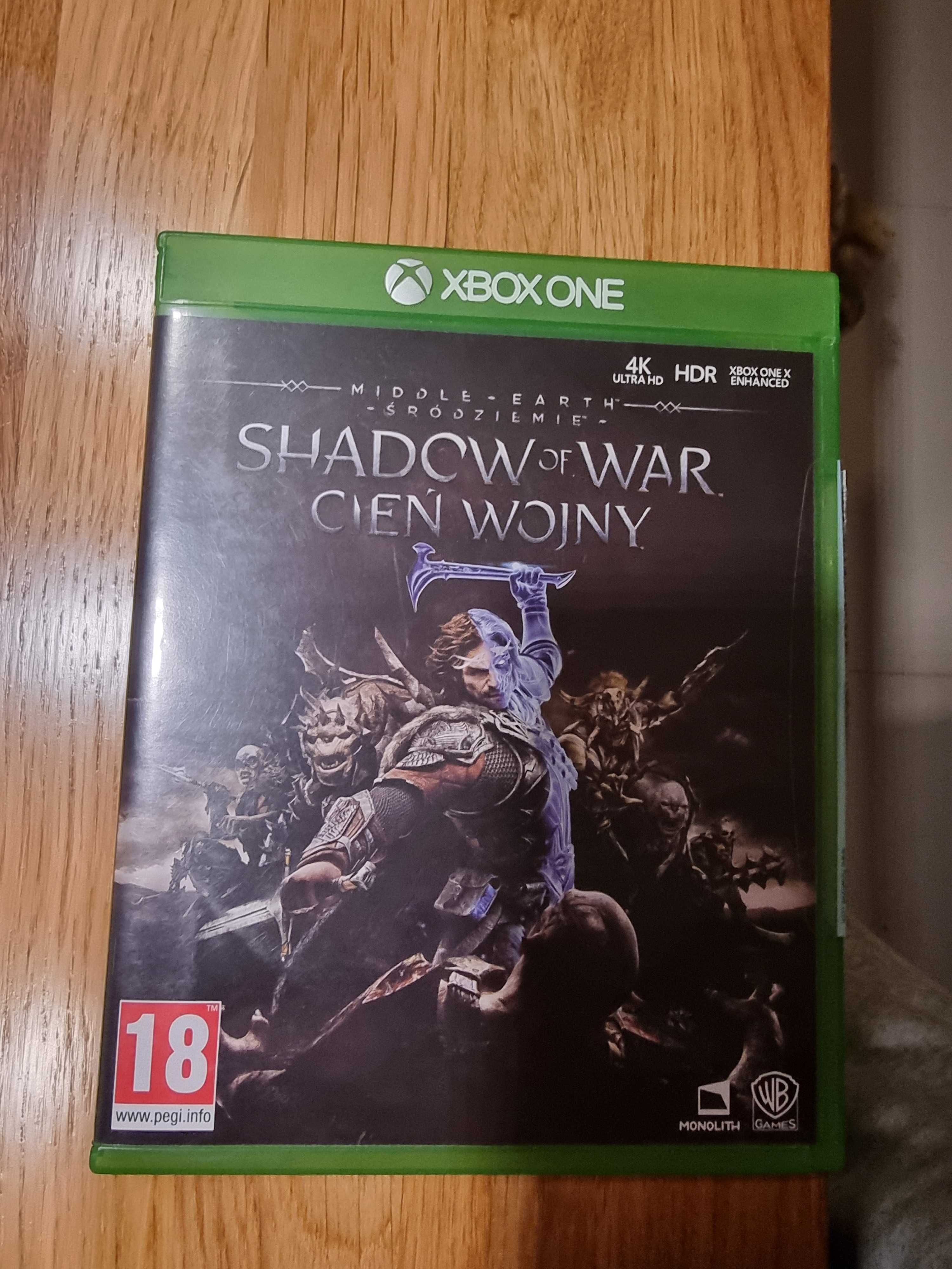 Gra Shadow of war Cień wojny na Xbox one s