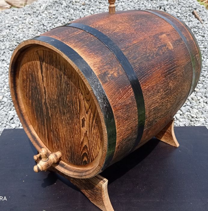 Бочка від 3л і вище, натуральна, екологічна дубова