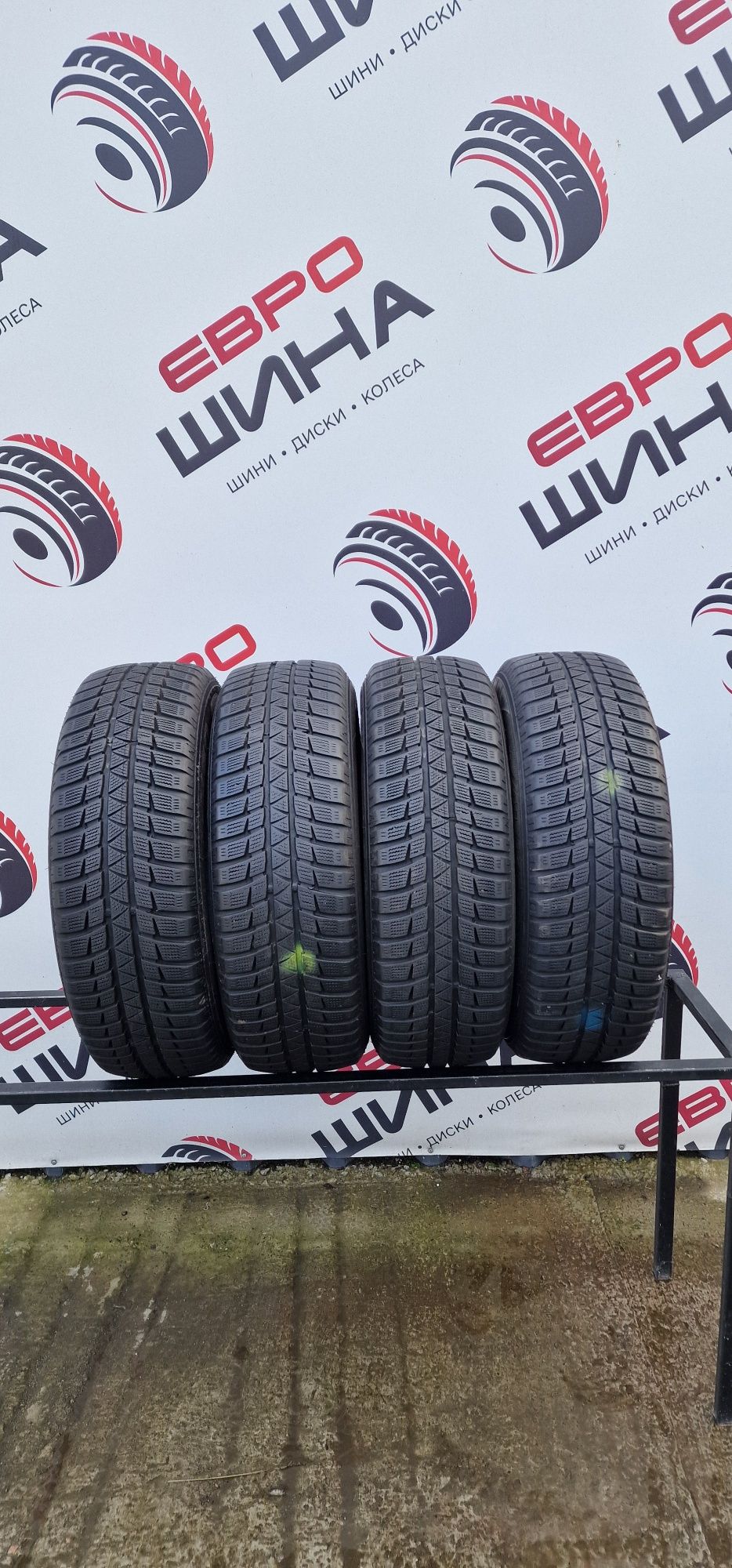 Зима 195/65/R15 7.6 мм 4шт Falken HS 449 Колеса Шини Резина Склад