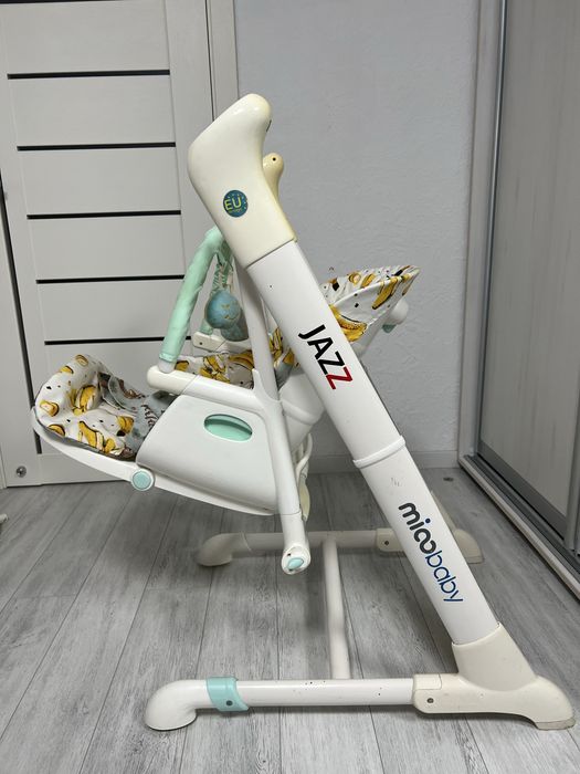 Стільчик-гойдалка Mioobaby Jazz Ментоловий